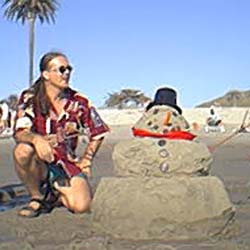 Lee w/ Snowman